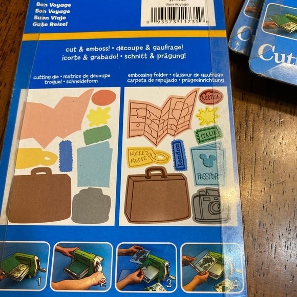 Cuttlebug Disney cut &‎ emboss  4 total - Picture 5 of 8